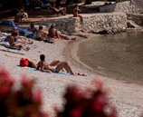 Beach in Bokinic bay