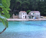 Beach in the campsite