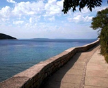 Walking trail in Osor