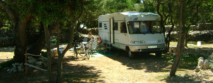 Piazzole del campeggio Baldarin