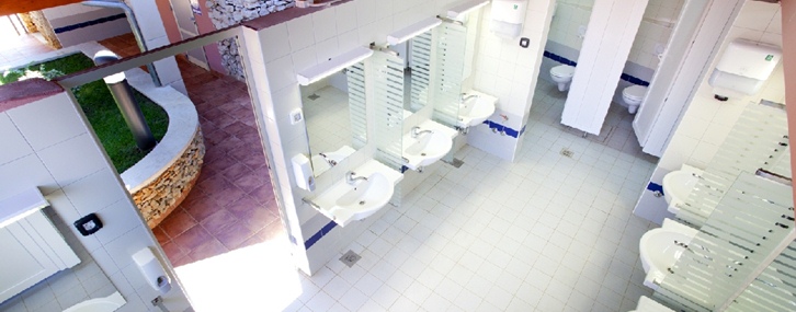 Modern sanitary facilities