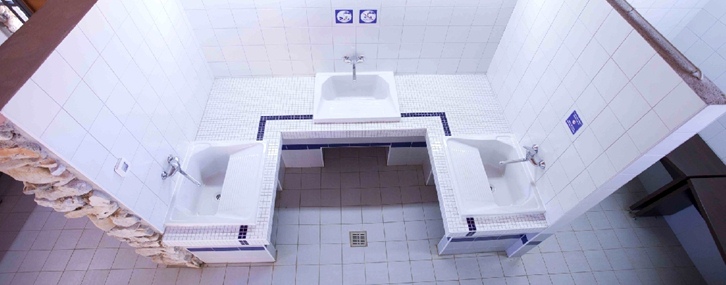 Modern sanitary facilities