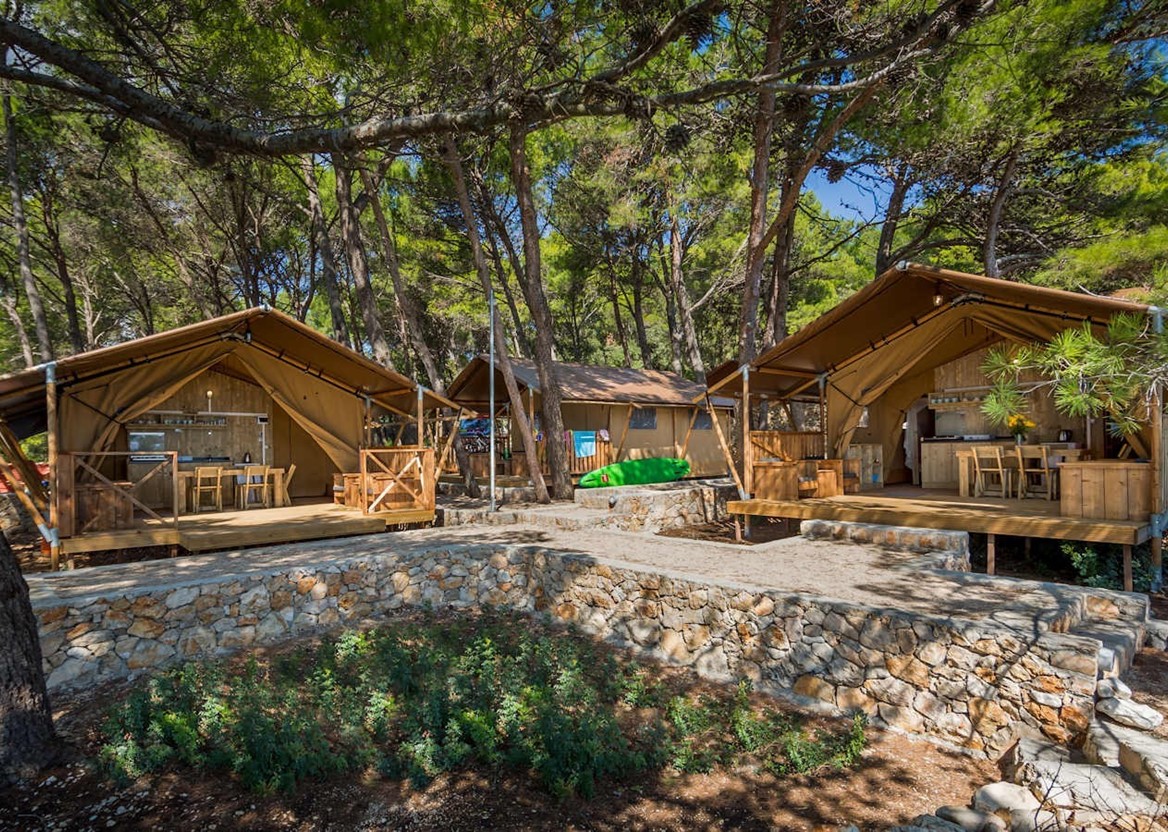 Luxurises Glamping auf Cres Kroatien | Camping Baldarin
